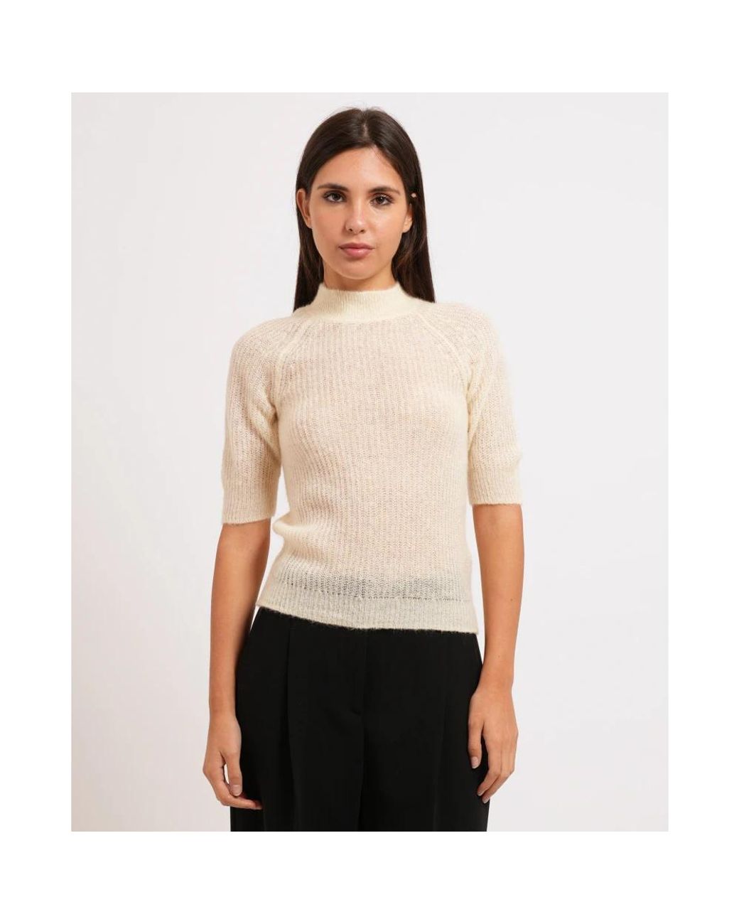 Boss White Turtlenecks