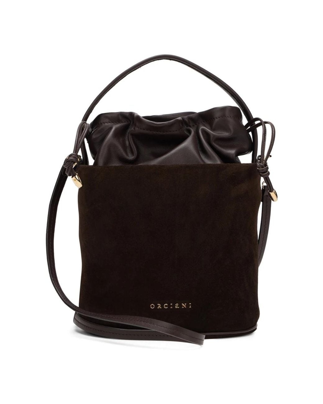 Orciani Black Bucket Bags