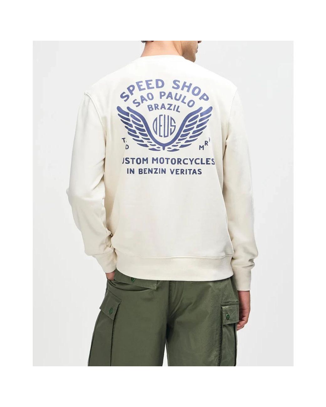 Sweatshirts di Deus Ex Machina in White da Uomo