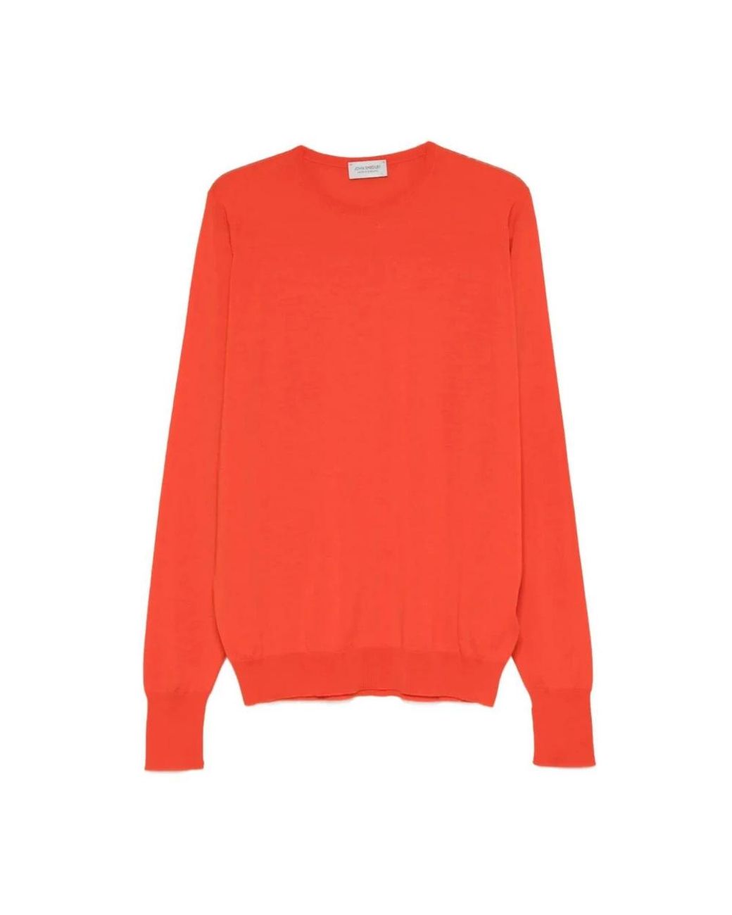 John Smedley Red Round-Neck Knitwear for men