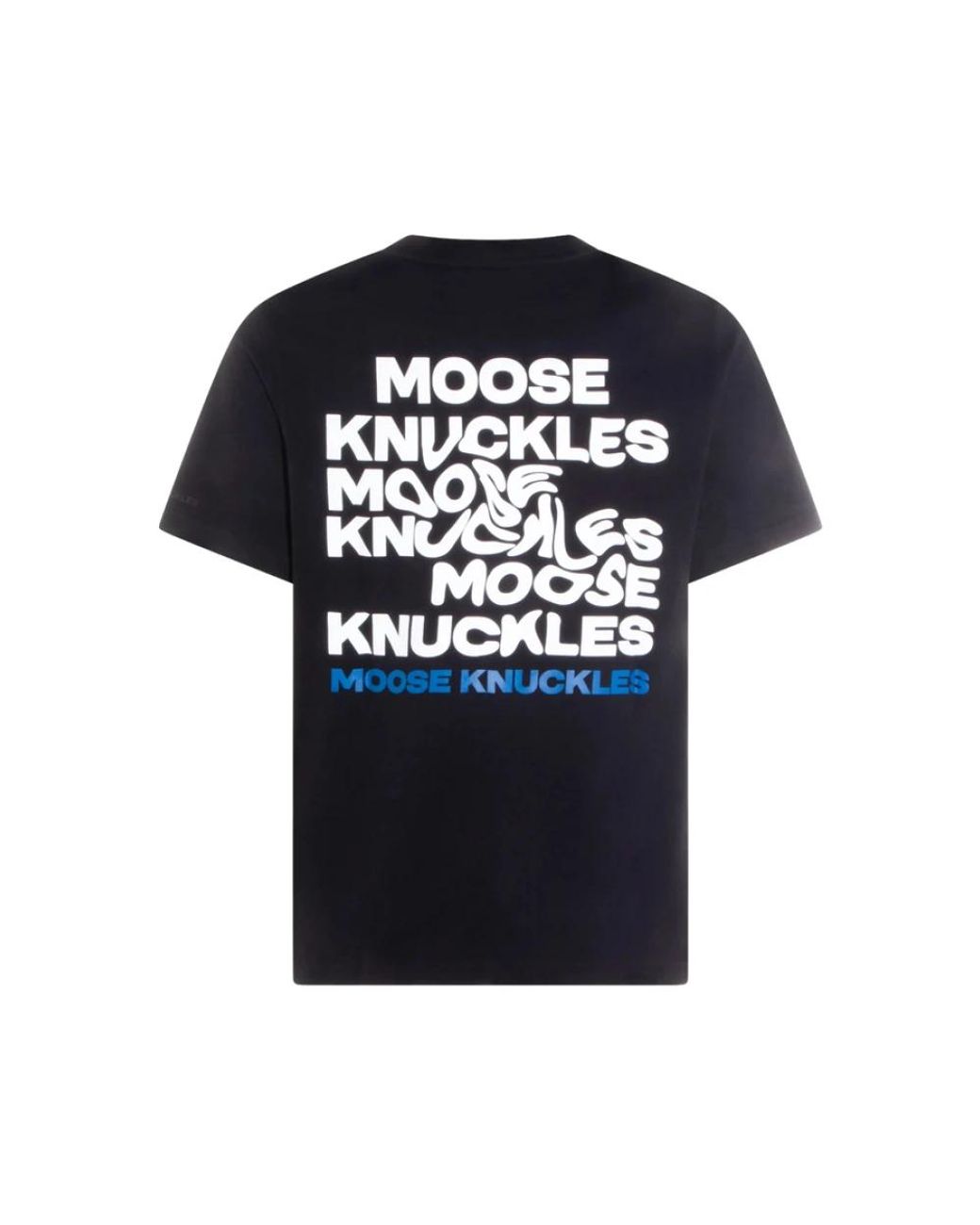 T-Shirts Moose Knuckles de hombre de color Black