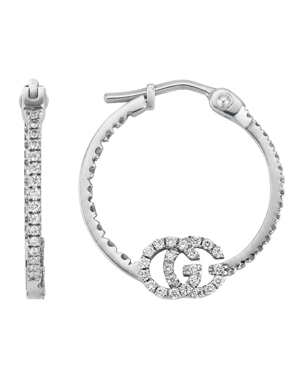 Earrings Gucci de color Metallic