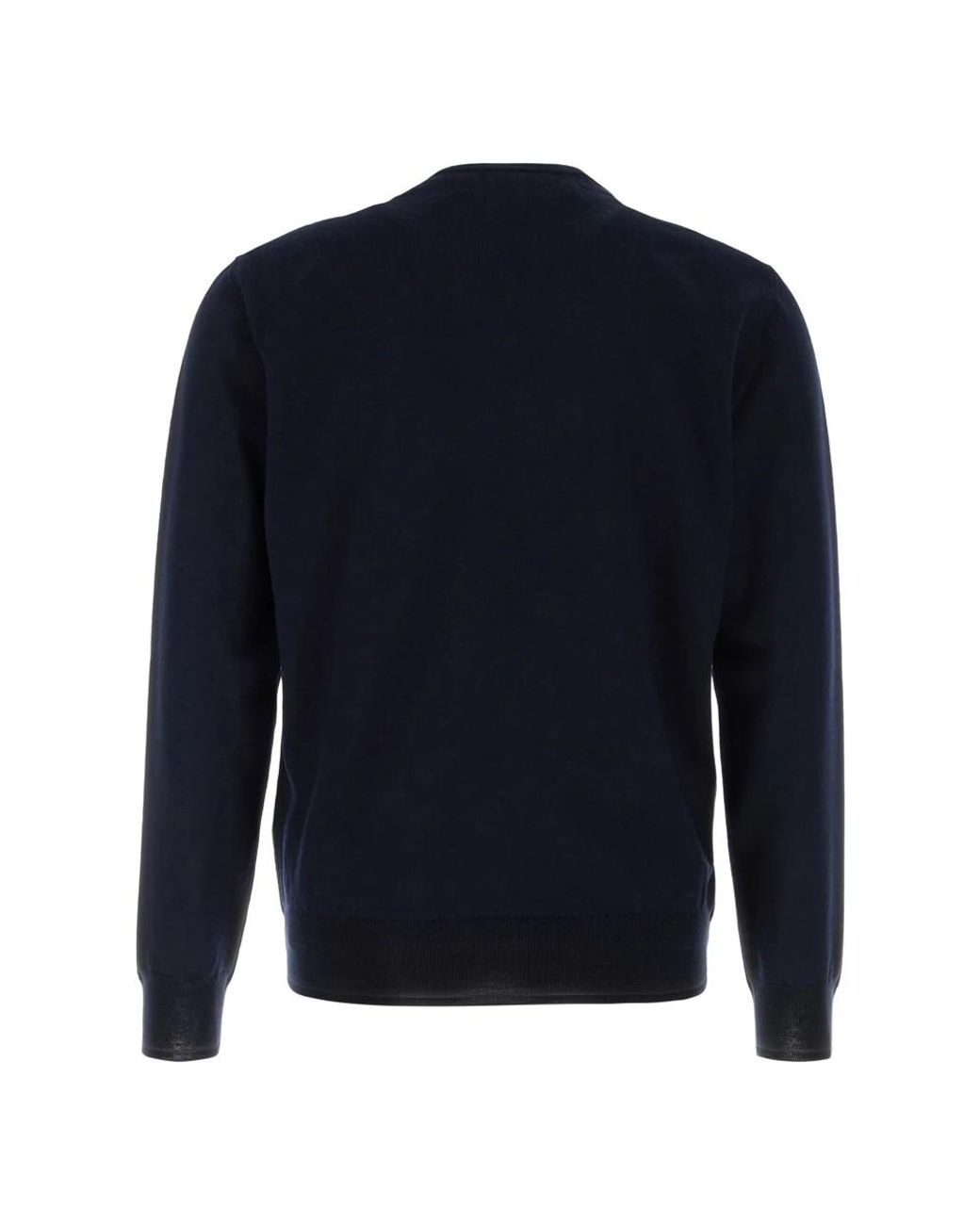 Valentino Blue Round-Neck Knitwear for men