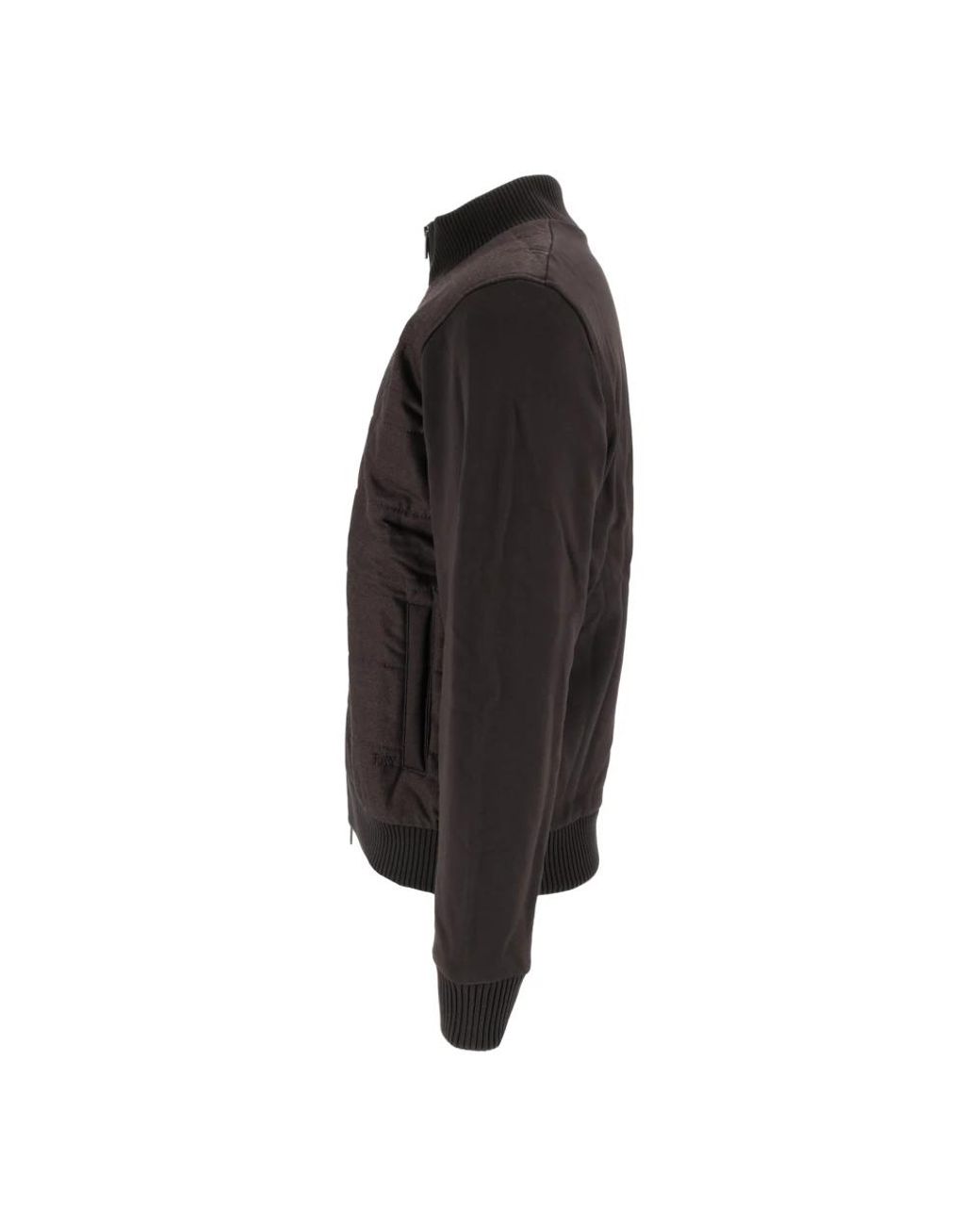 Leather Jackets Fay de color Black