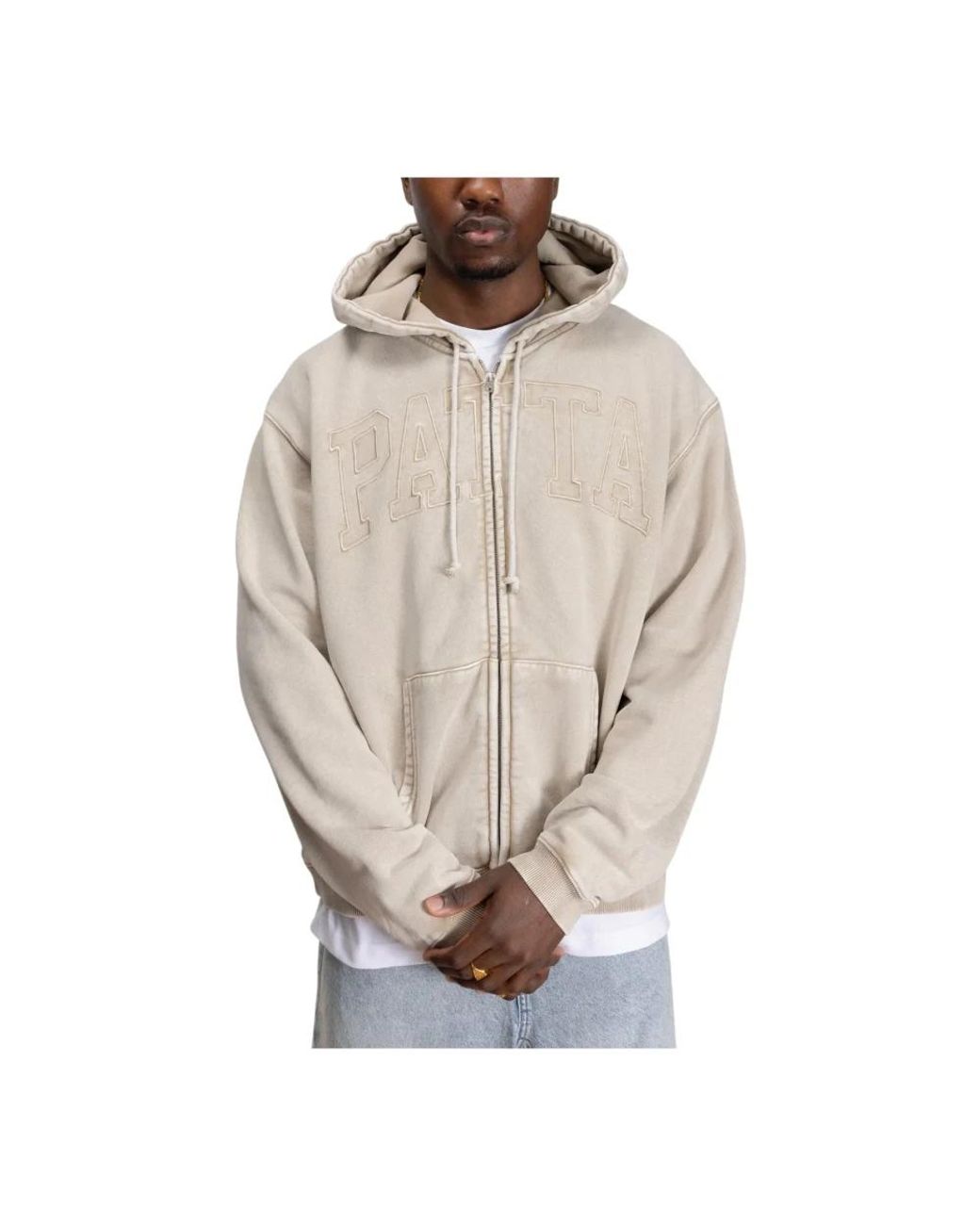 PATTA Natural Zip-Throughs for men