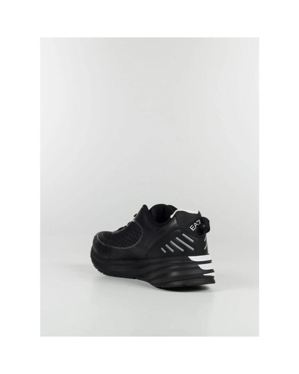 EA7 Black Sneakers for men