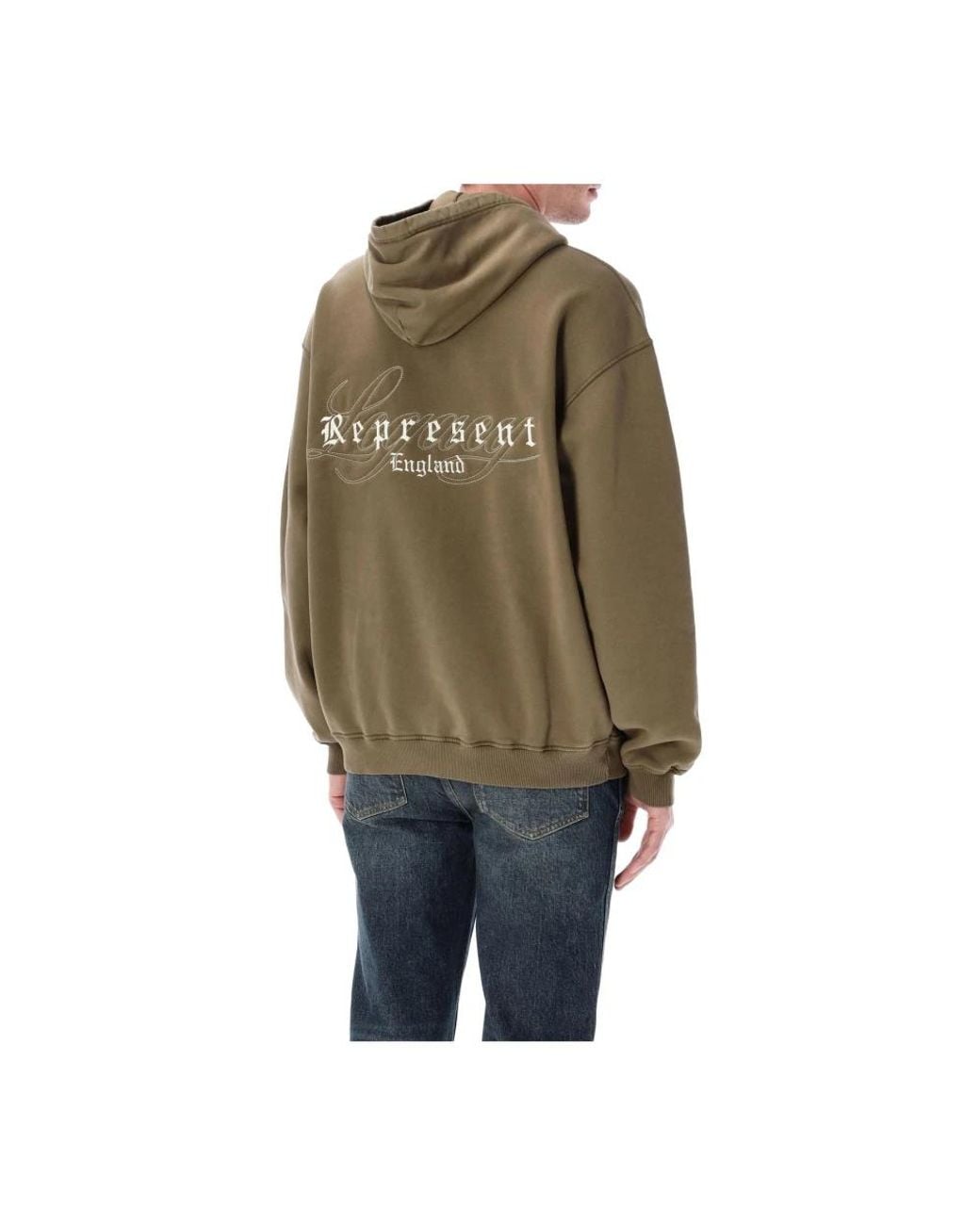 Represent Green Hoodies for men