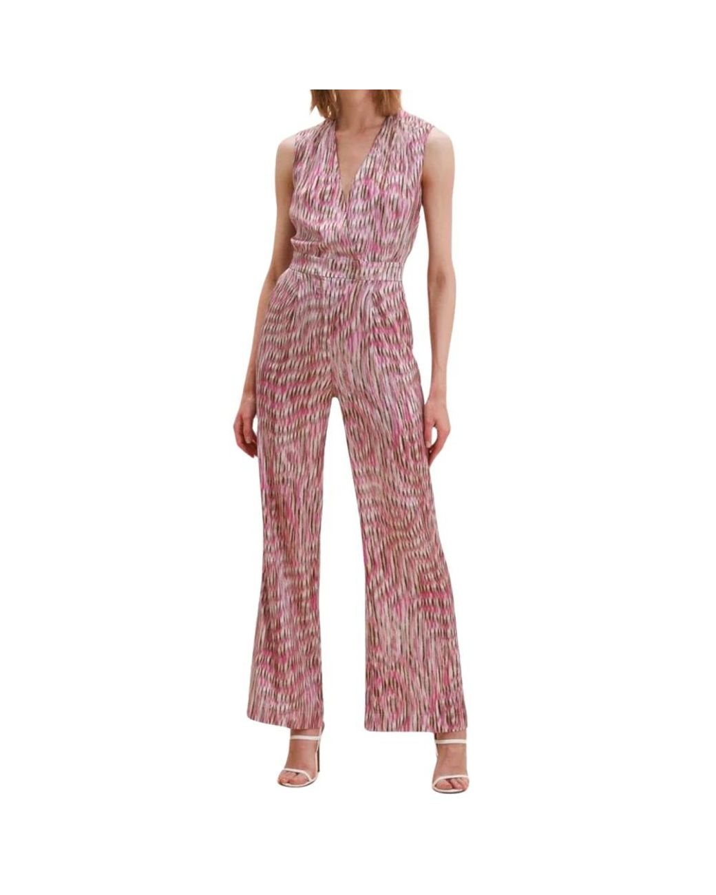 Nenette Red Jumpsuits
