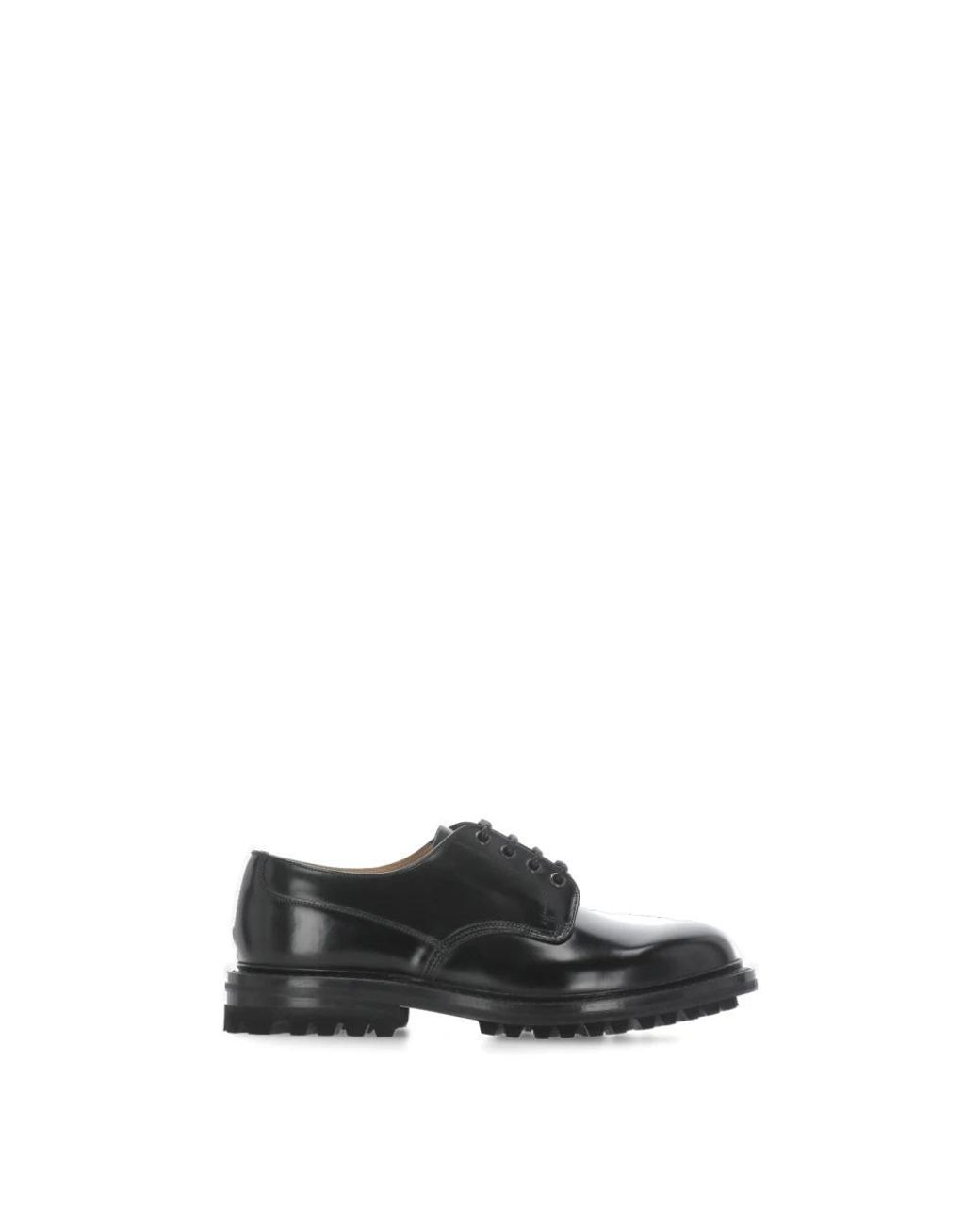 Church's Black Laced Shoes for men