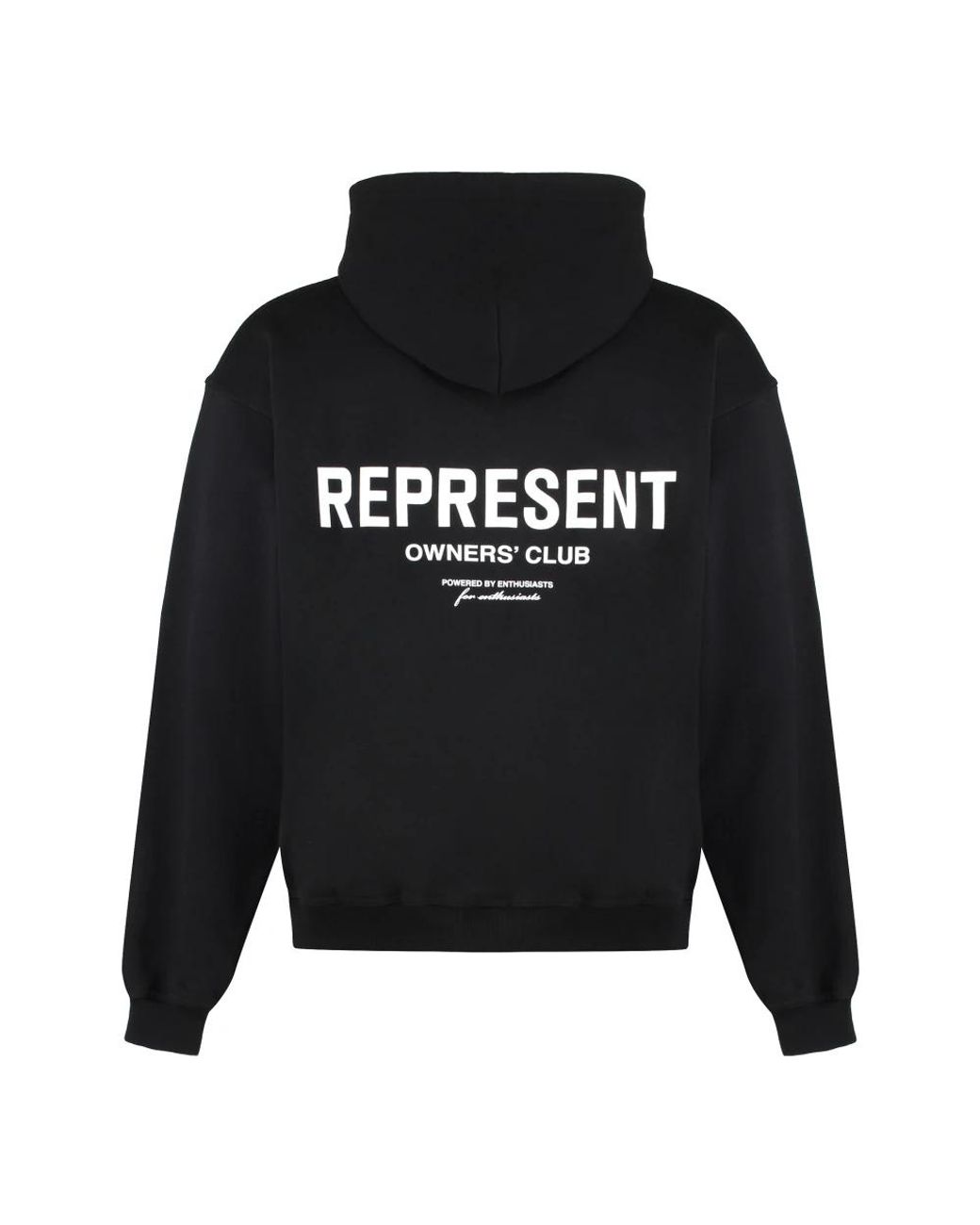 Represent Black Zip-Throughs for men