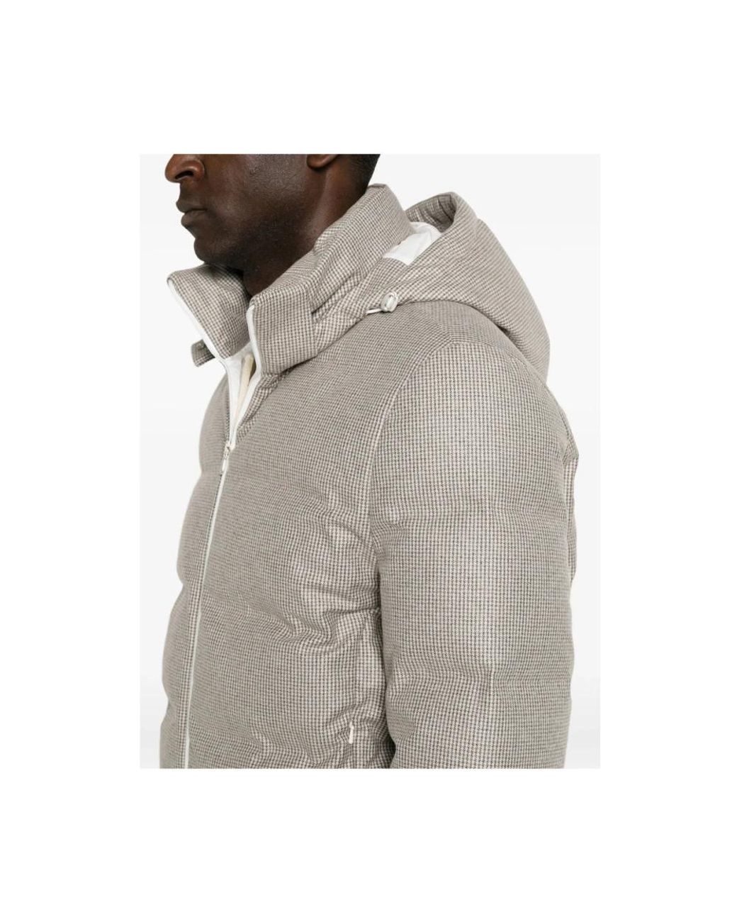 Winter Jackets Brunello Cucinelli de hombre de color Gray