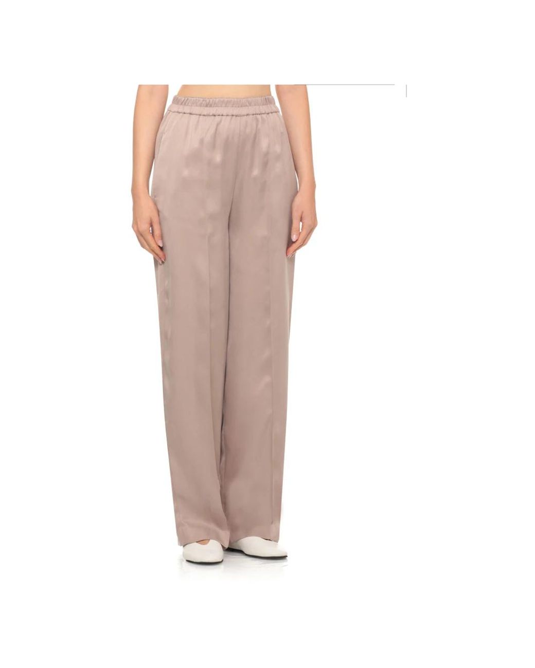Fabiana Filippi Brown Straight Trousers
