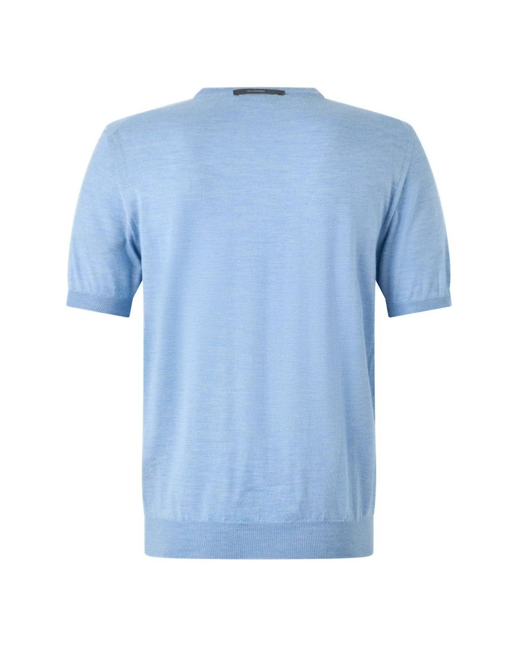 Fedeli Blue Cashmere Knitwear for men