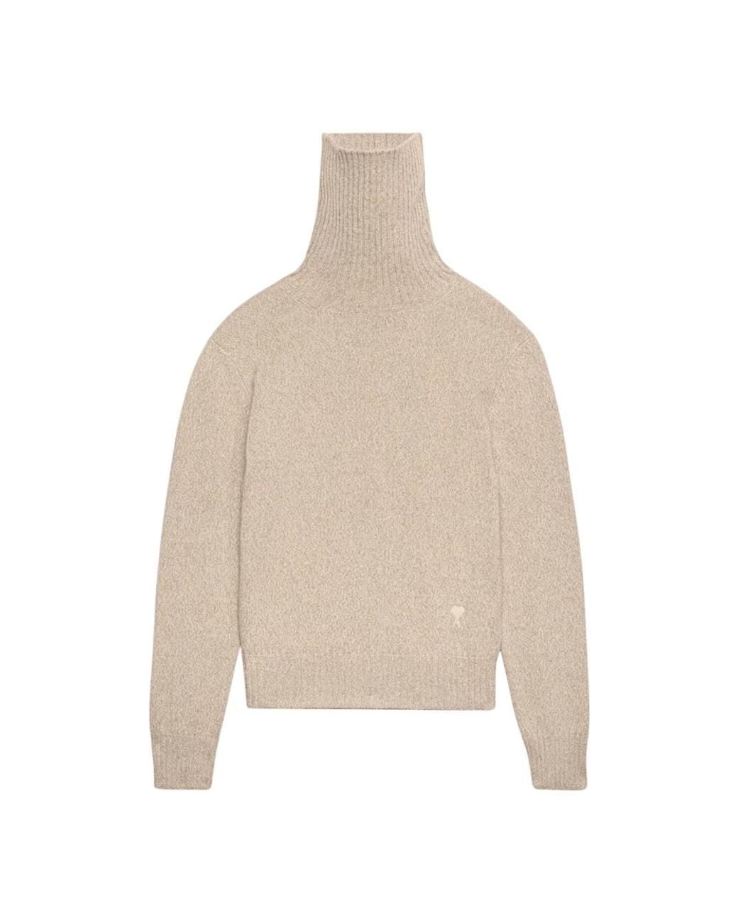 AMI Natural Cashmere Knitwear
