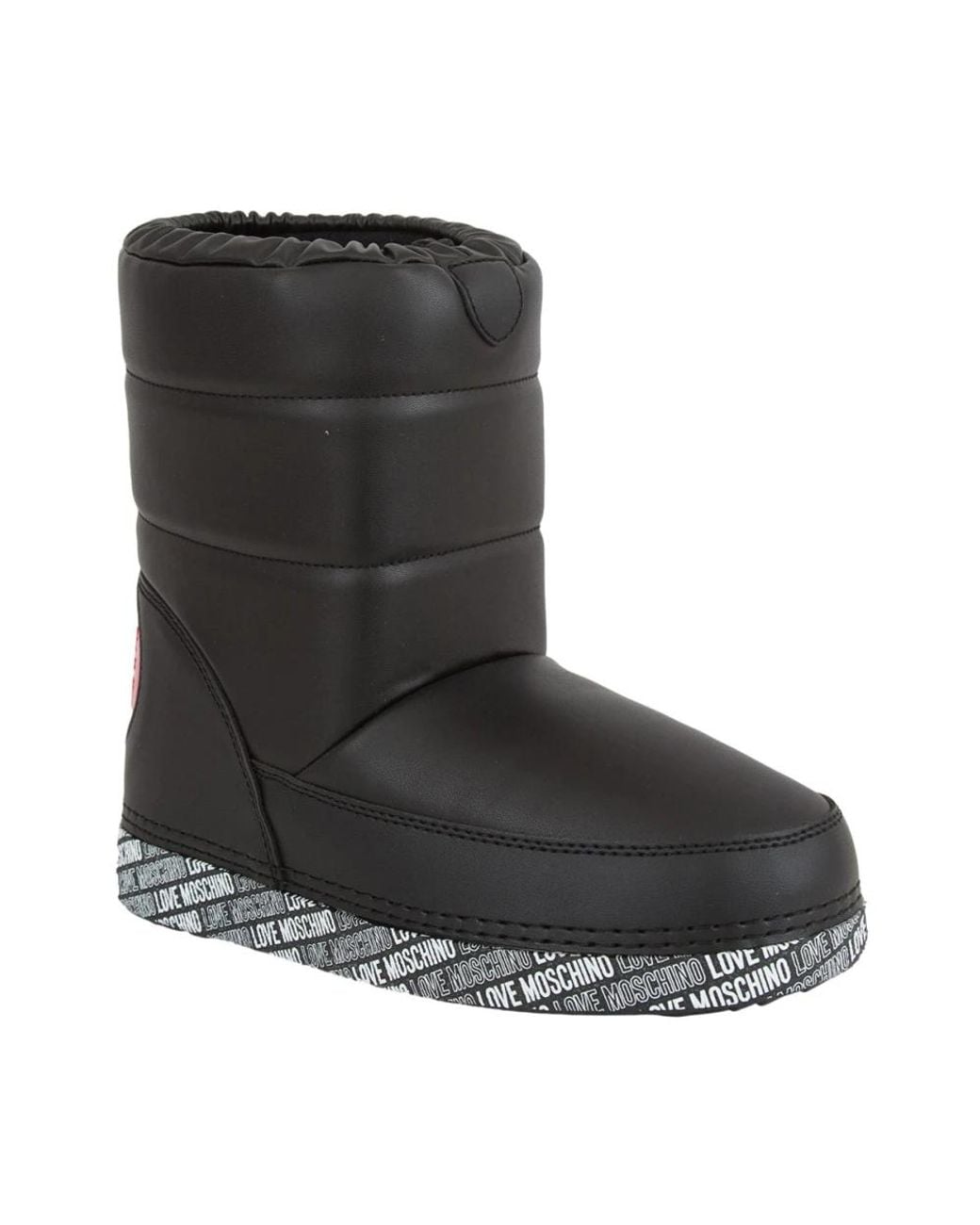 Love Moschino Black Winter Boots