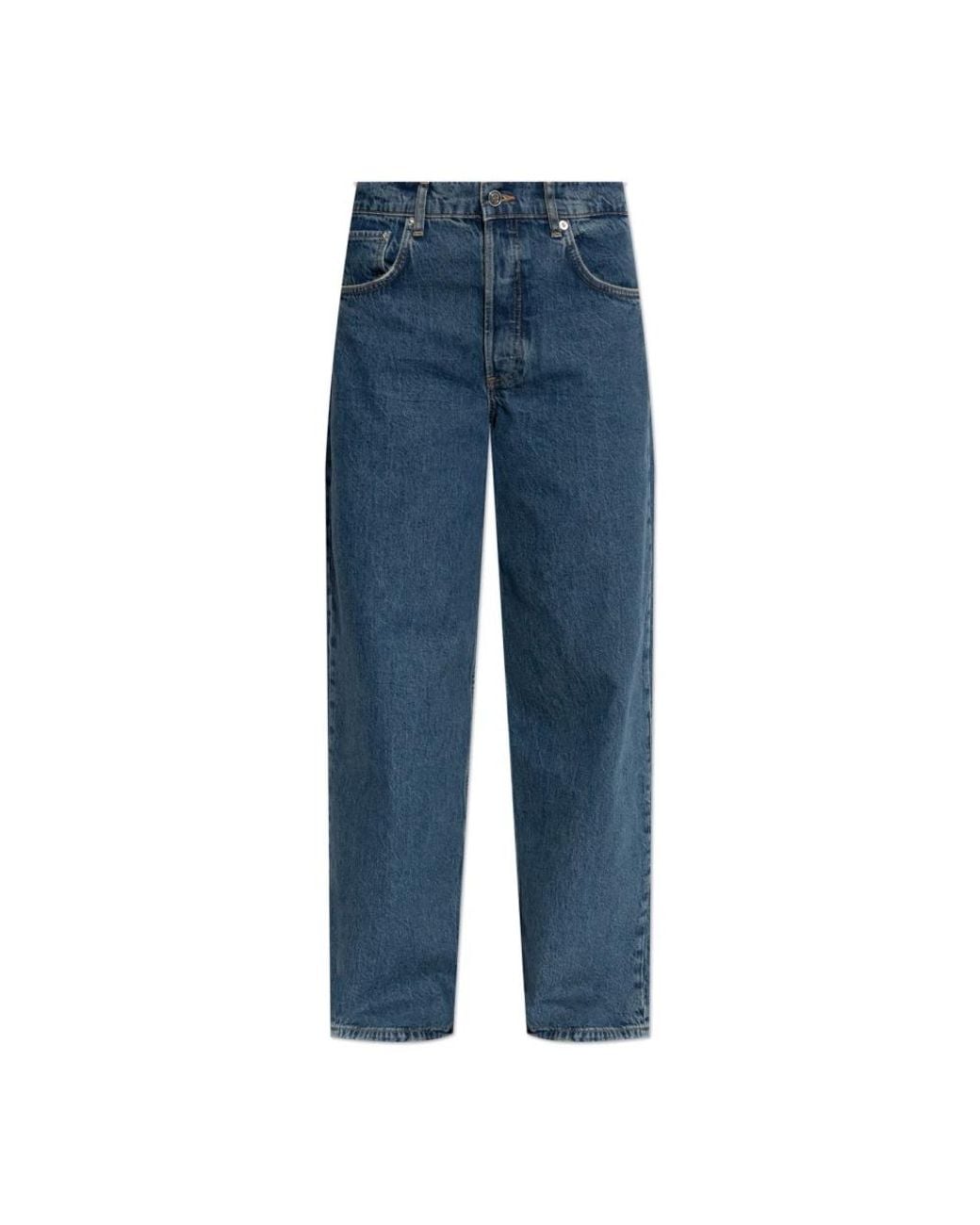Anine Bing Blue Straight Jeans