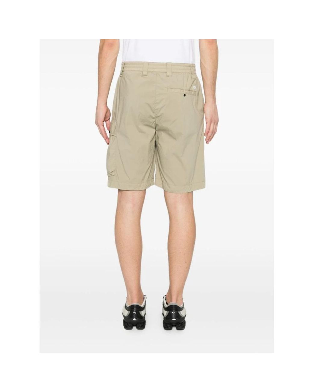 C P Company Natural Casual Shorts for men