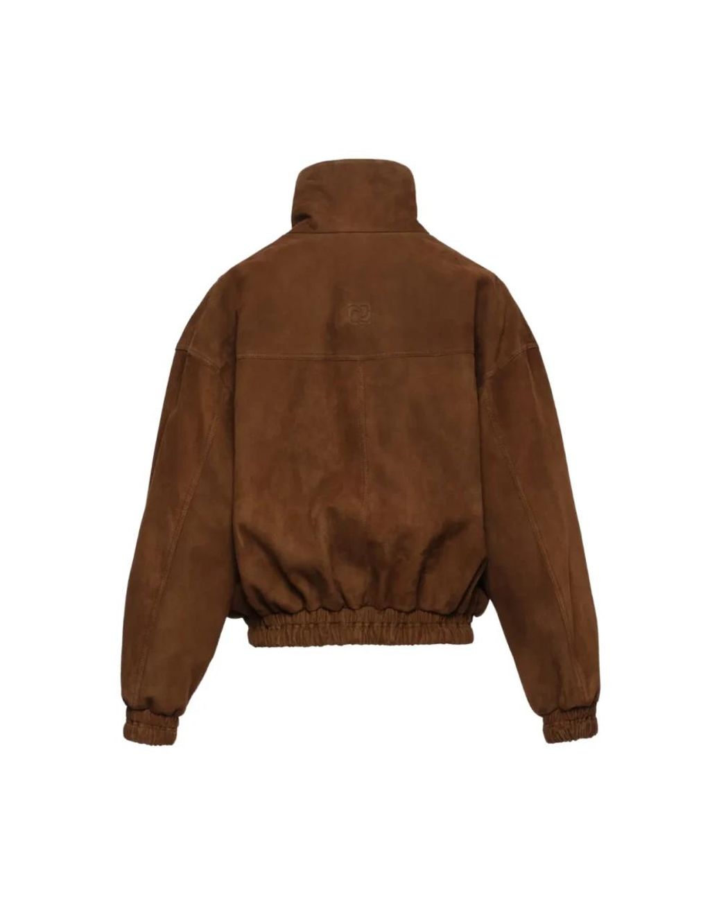 Magda Butrym Brown Bomber Jackets