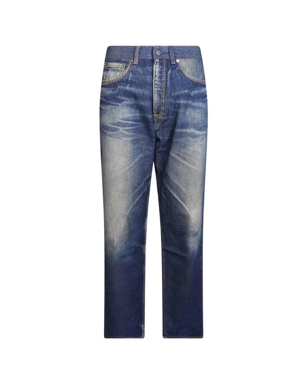 Our Legacy Blue Straight Fit Jeans for men