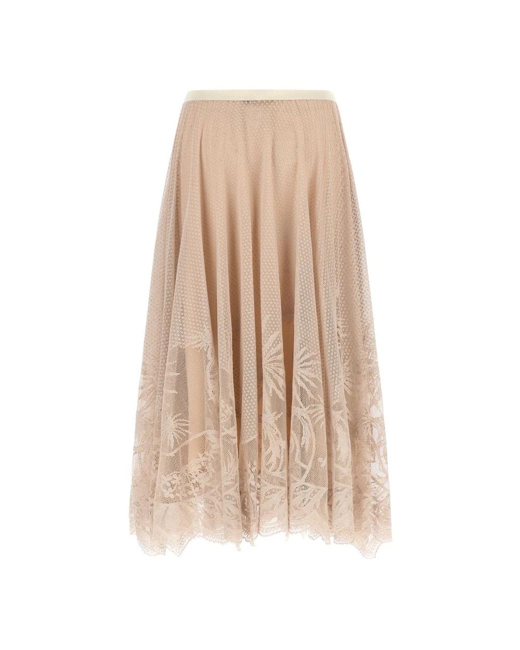 Fabiana Filippi Natural Midi Skirts
