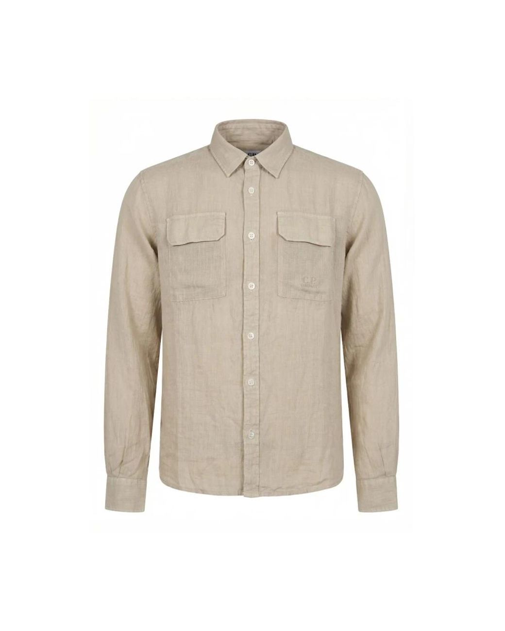 C P Company Natural Casual Shirts for men