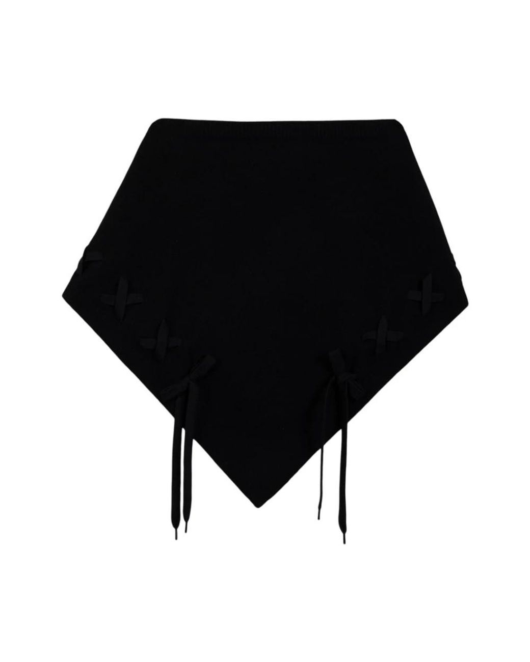 Winter Scarves Simone Rocha en coloris Black