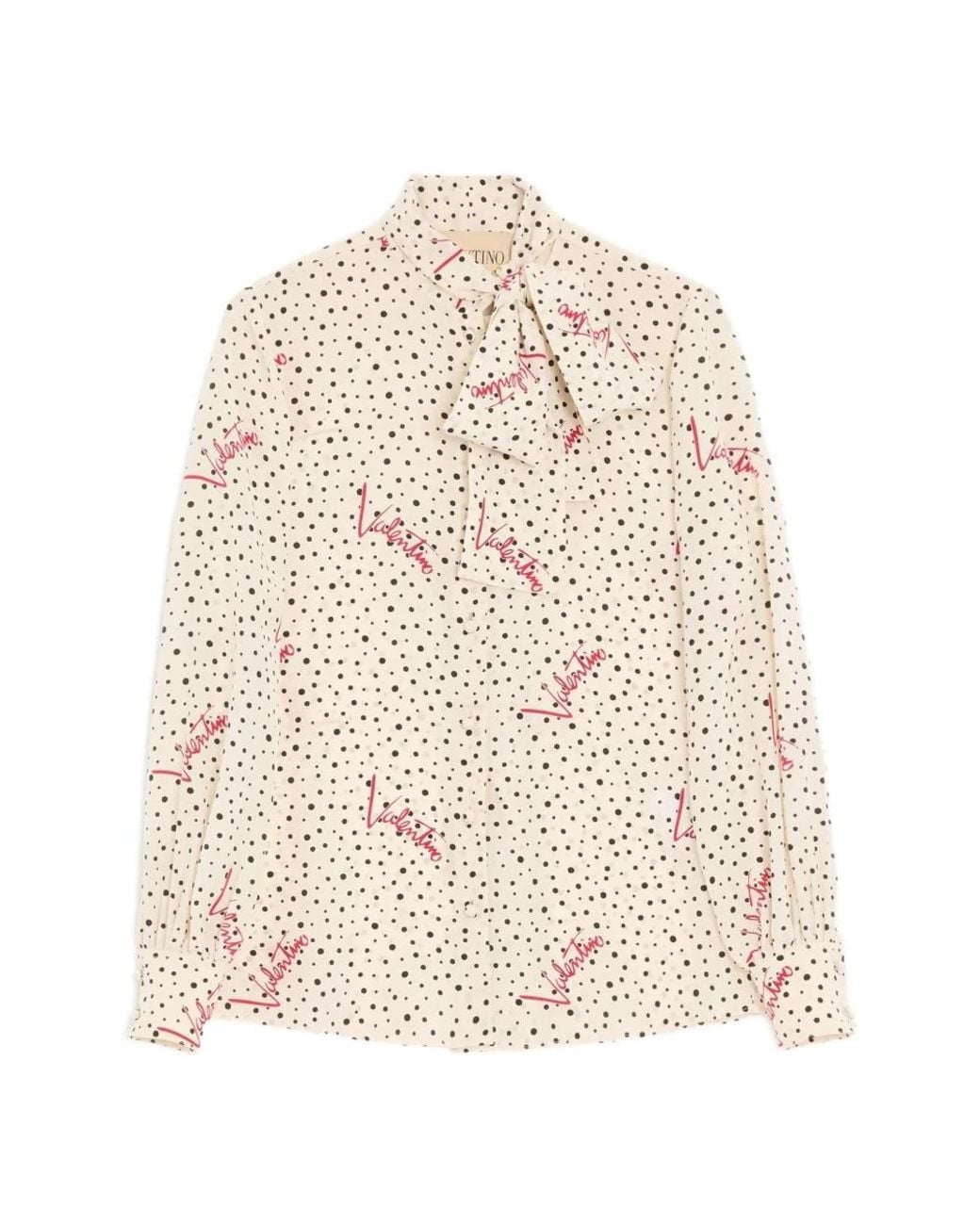 Valentino Garavani Natural Blouses
