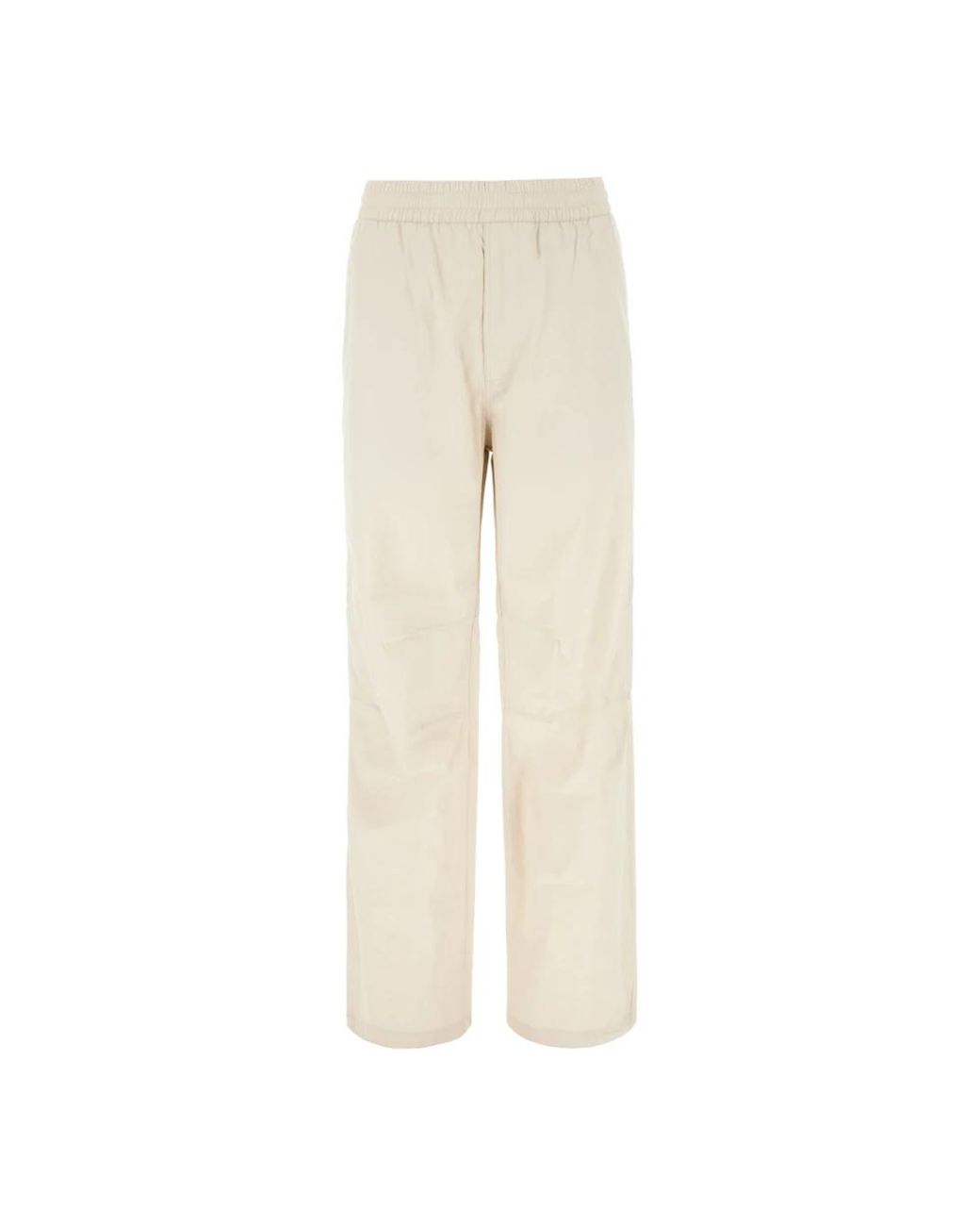 Burberry Broeken ,Katoen Broek Met Elastische Tailleband in het Natural voor heren