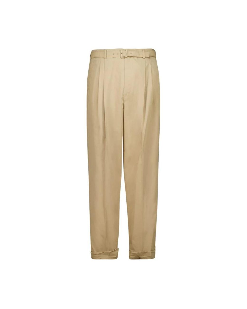 Saint Laurent Natural Suit Trousers for men
