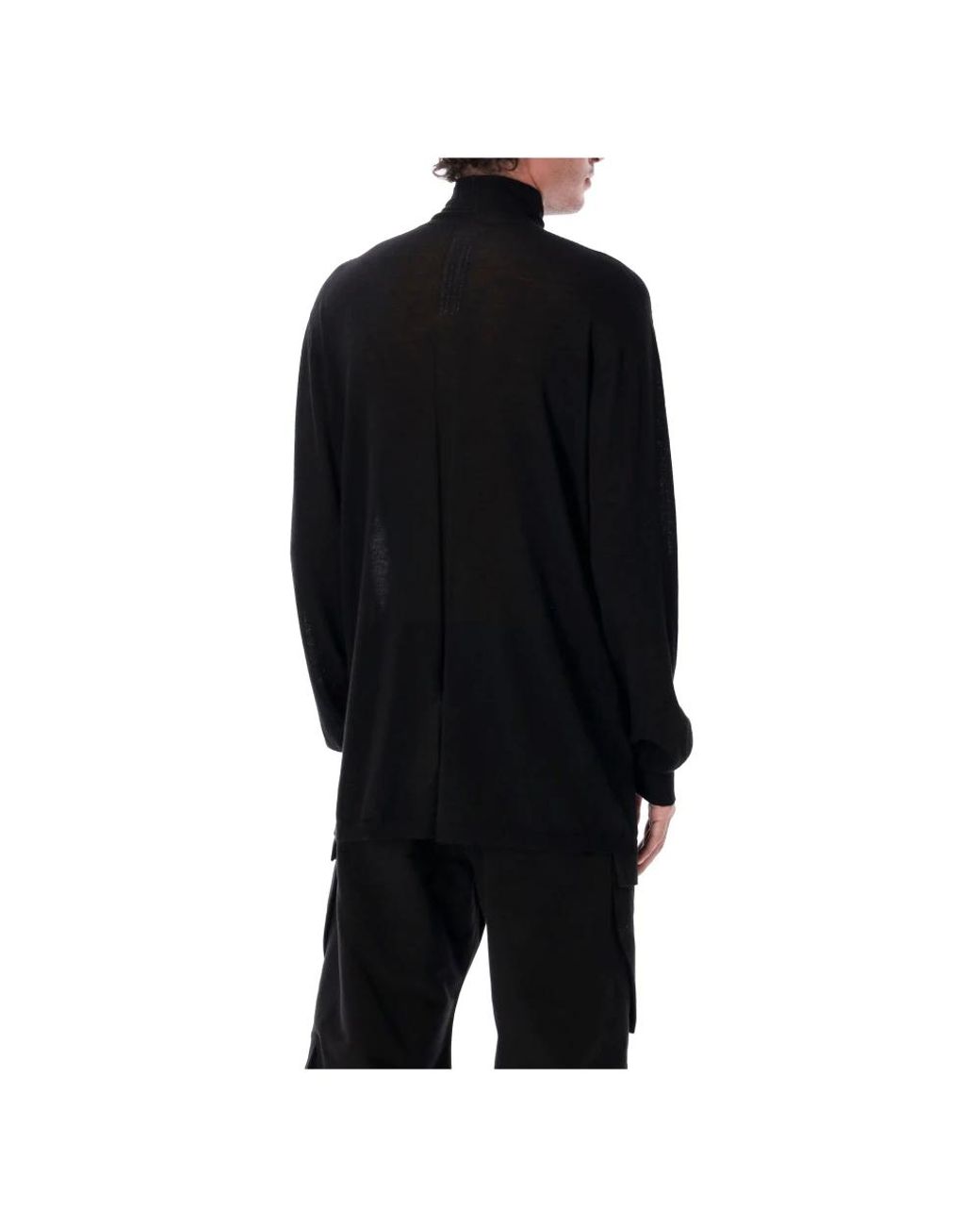 Rick Owens Black Turtlenecks for men