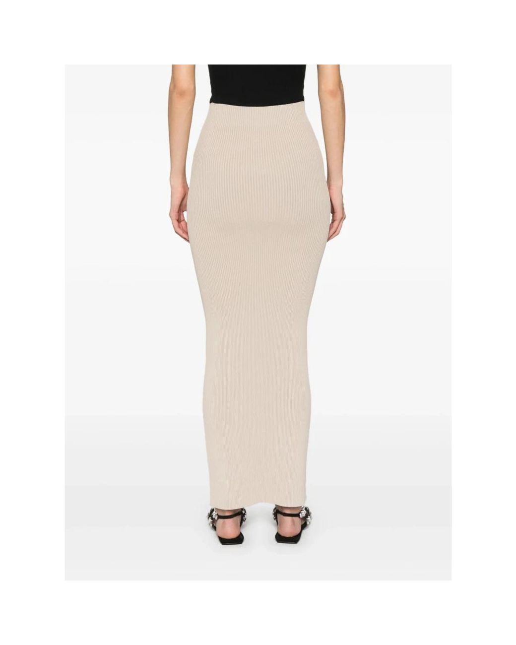 Maxi Skirts Max Mara de color Natural