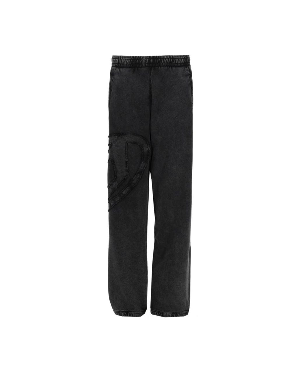DIESEL Black Straight Fit Jeans for men