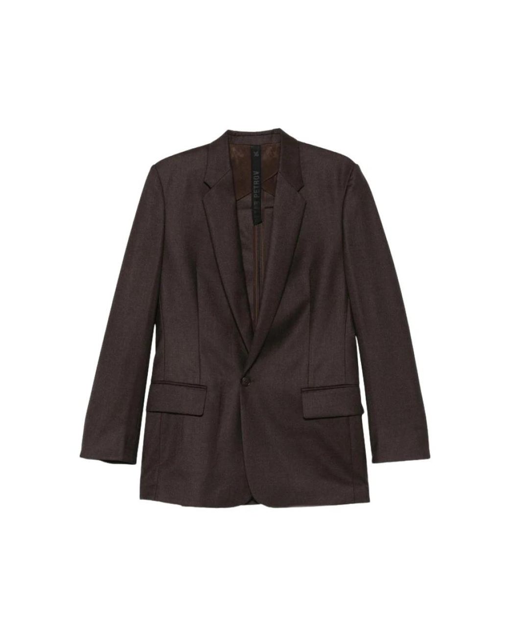 Petar Petrov Black Blazers