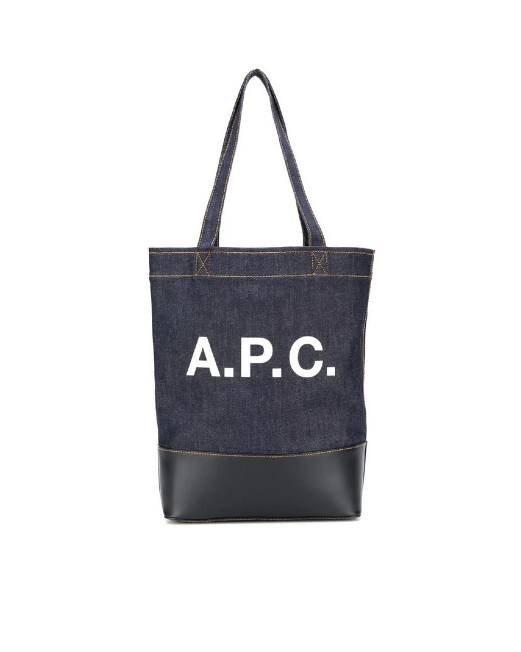 A.P.C. Blue Shopping Bags