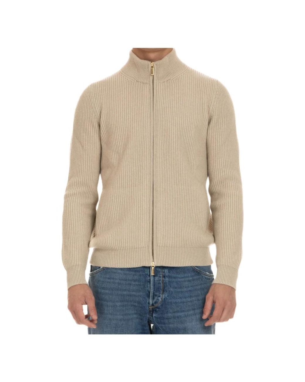 Moorer Natural Cashmere Knitwear for men