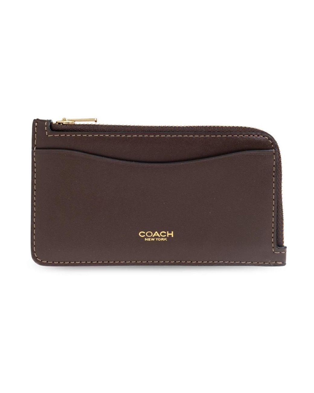 COACH Accessoires ,Bruin ,Leer Wallets & Cardholders in het Brown