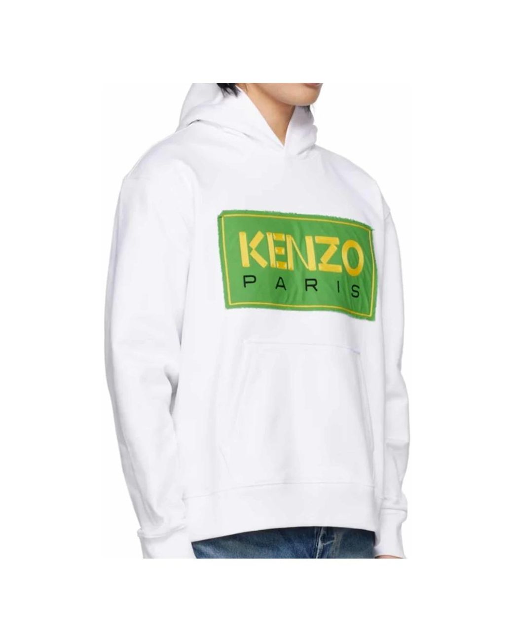 KENZO Green Hoodies for men