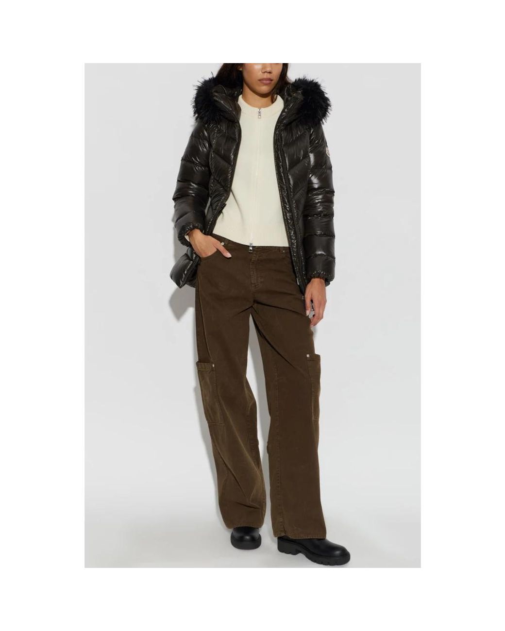 Winter Jackets Moncler en coloris Black