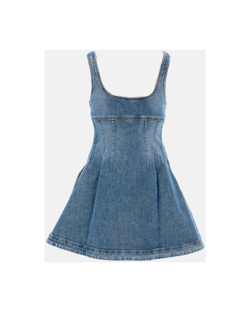 Self-Portrait Blue Short Dresses