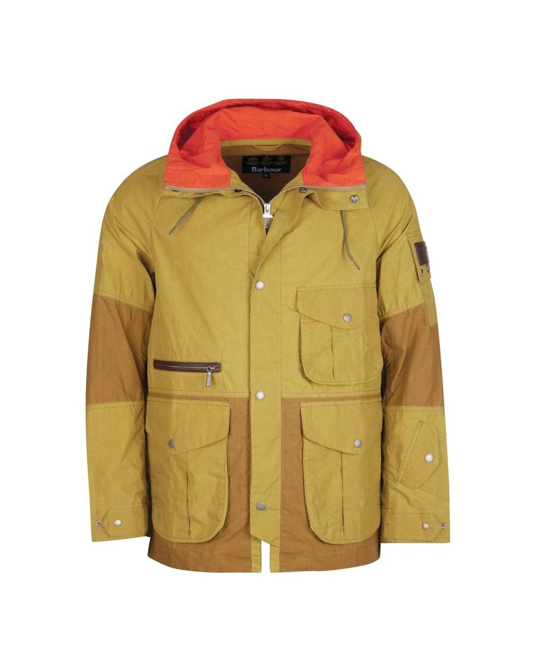 Barbour Jassen ,Geel ,Winterjas in het Multicolor voor heren