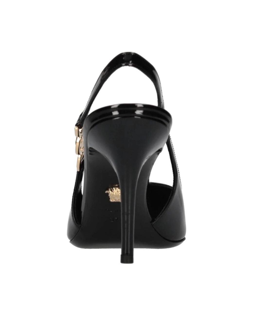 Versace Black With Heel