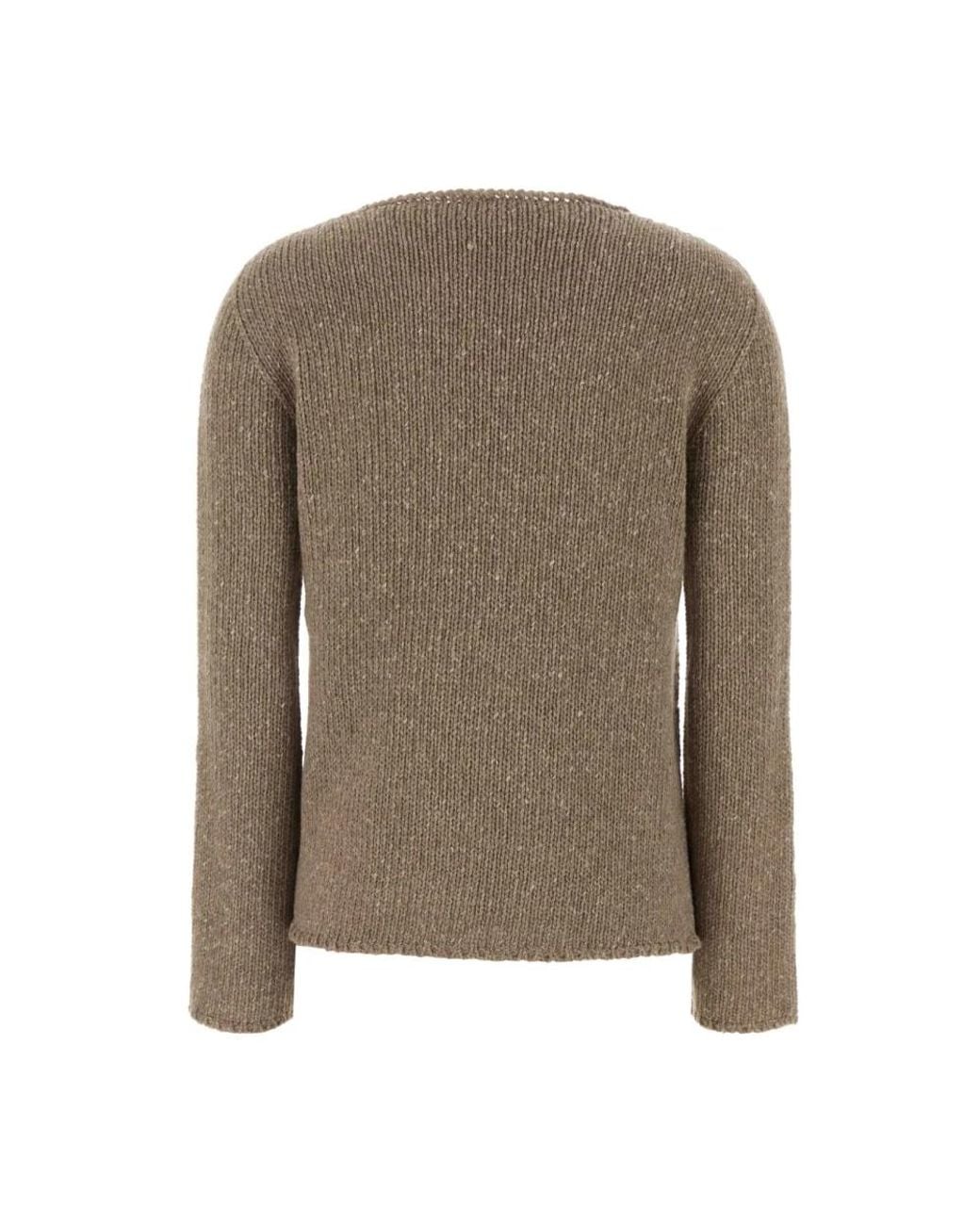 The Row Brown Cashmere Knitwear
