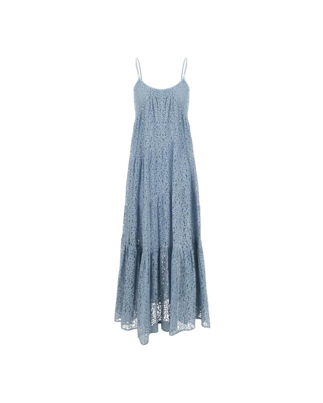 Maxi Dresses Michael Kors de color Blue