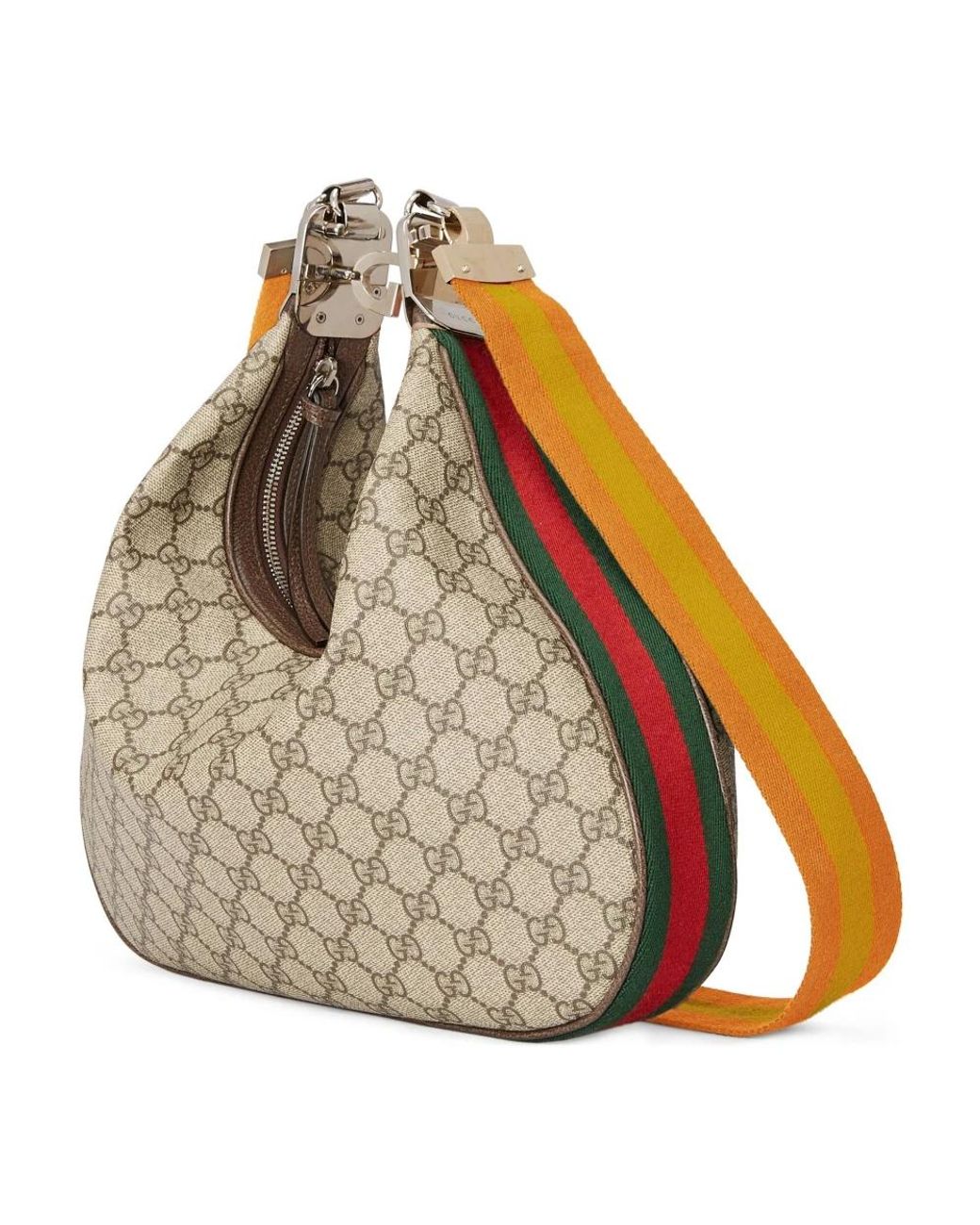 Gucci Gray Shoulder Bags