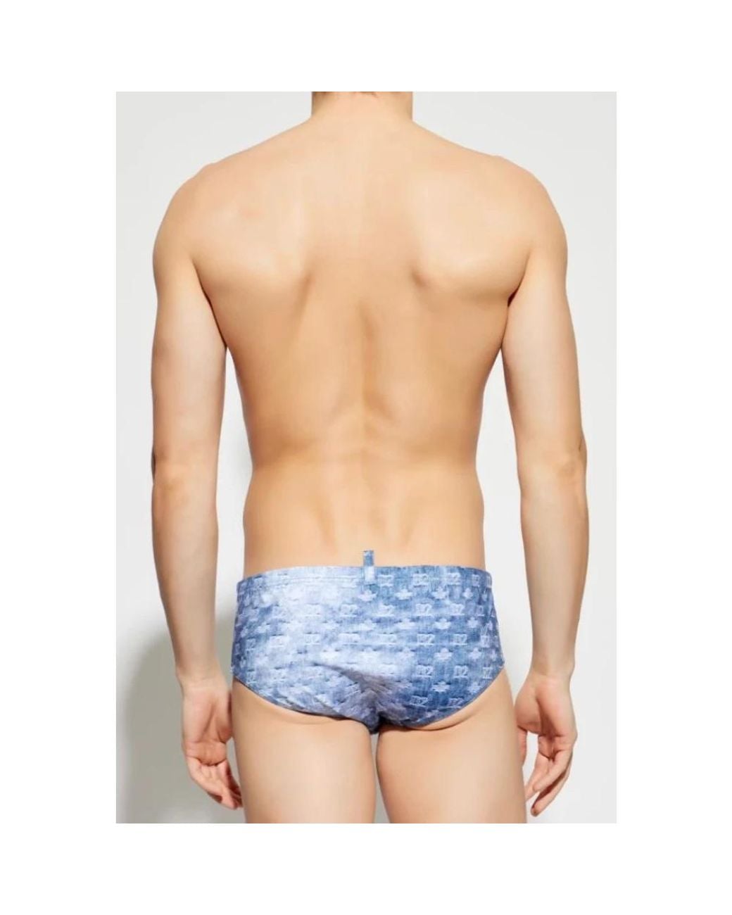 DSquared² Blue Beachwear for men