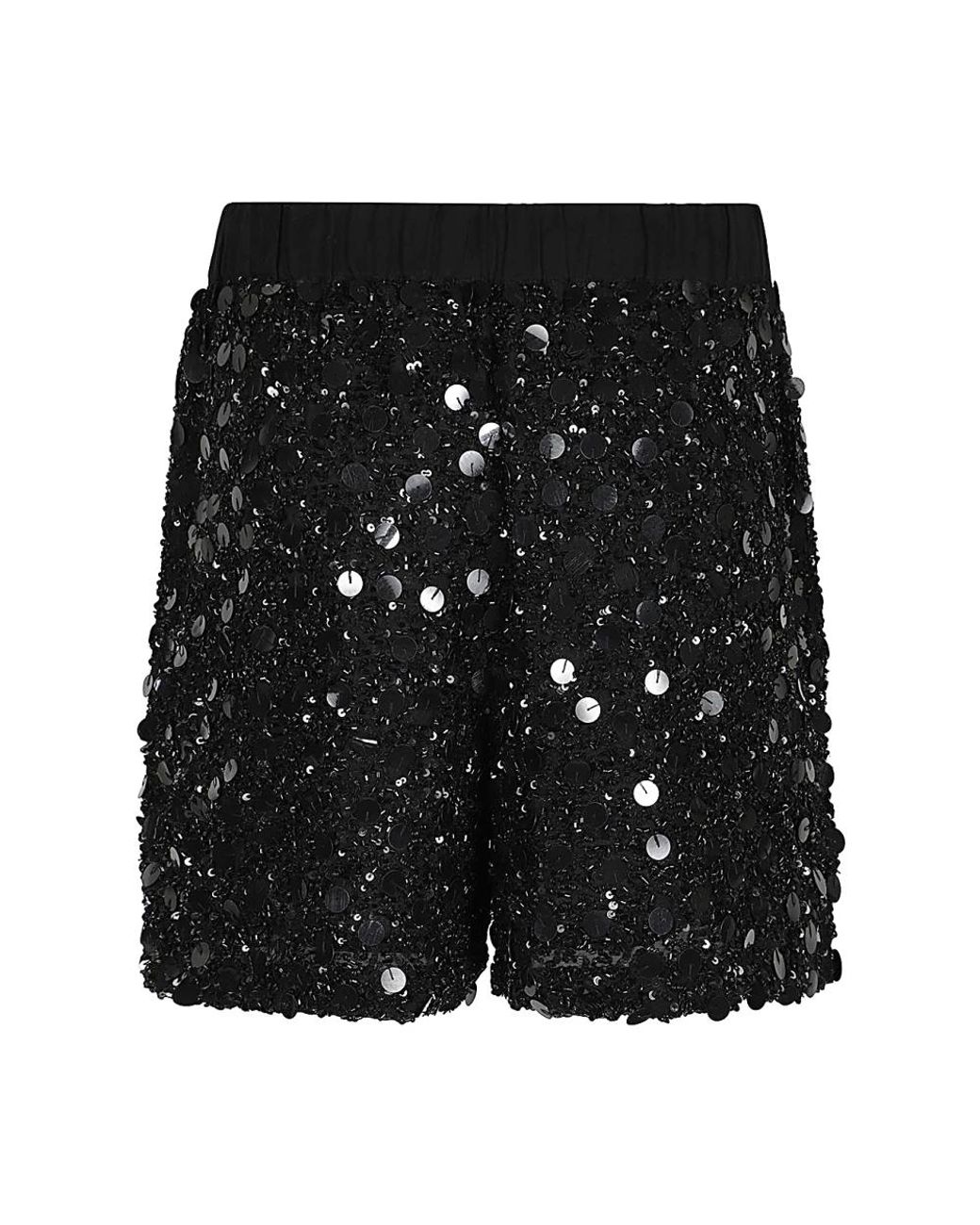 P.A.R.O.S.H. Black Casual Shorts