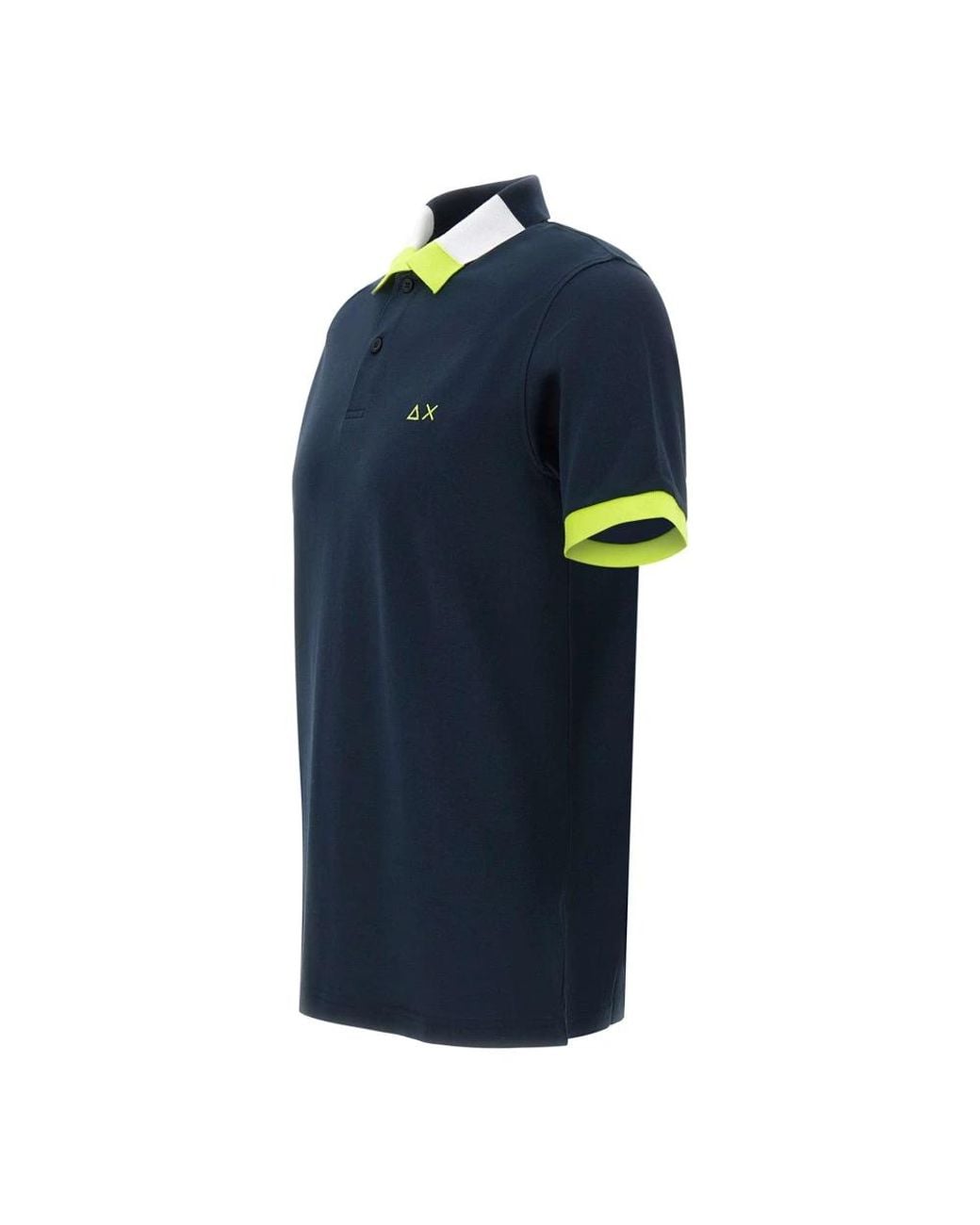 Sun 68 Blue Polo Shirts for men