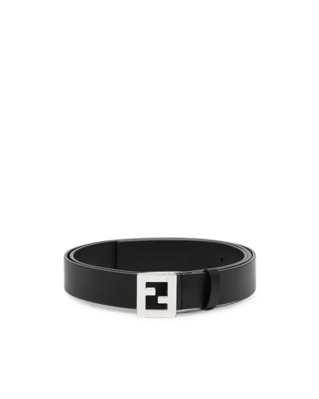 Fendi Ff Logo Gürtelschnalle in Black für Herren