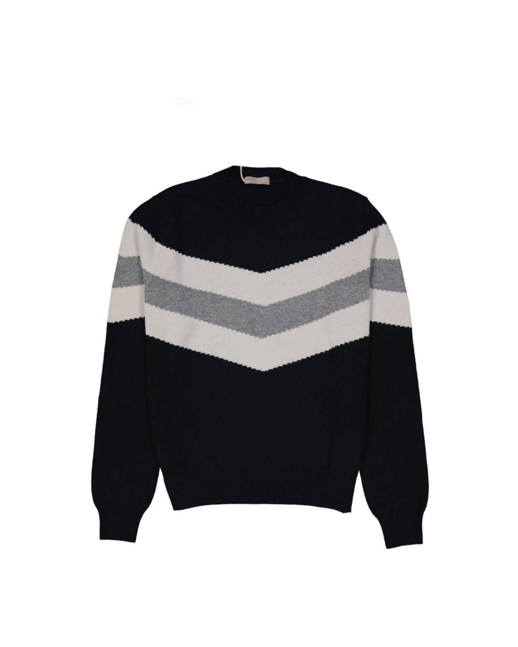 Herno Black Round-Neck Knitwear for men