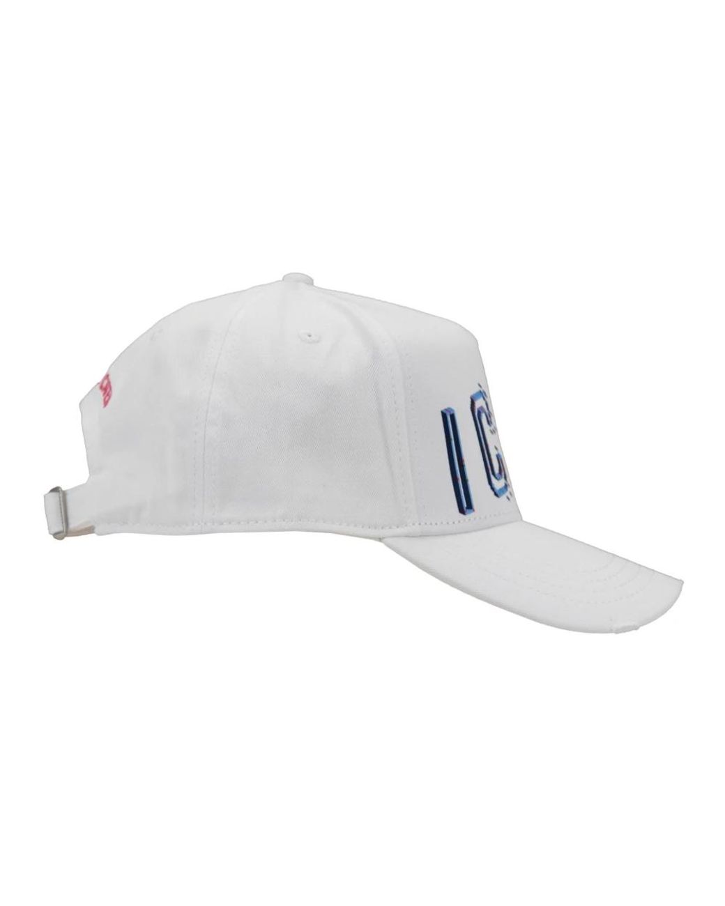 DSquared² Blue Icon Baseballkappe Mit Schnalle